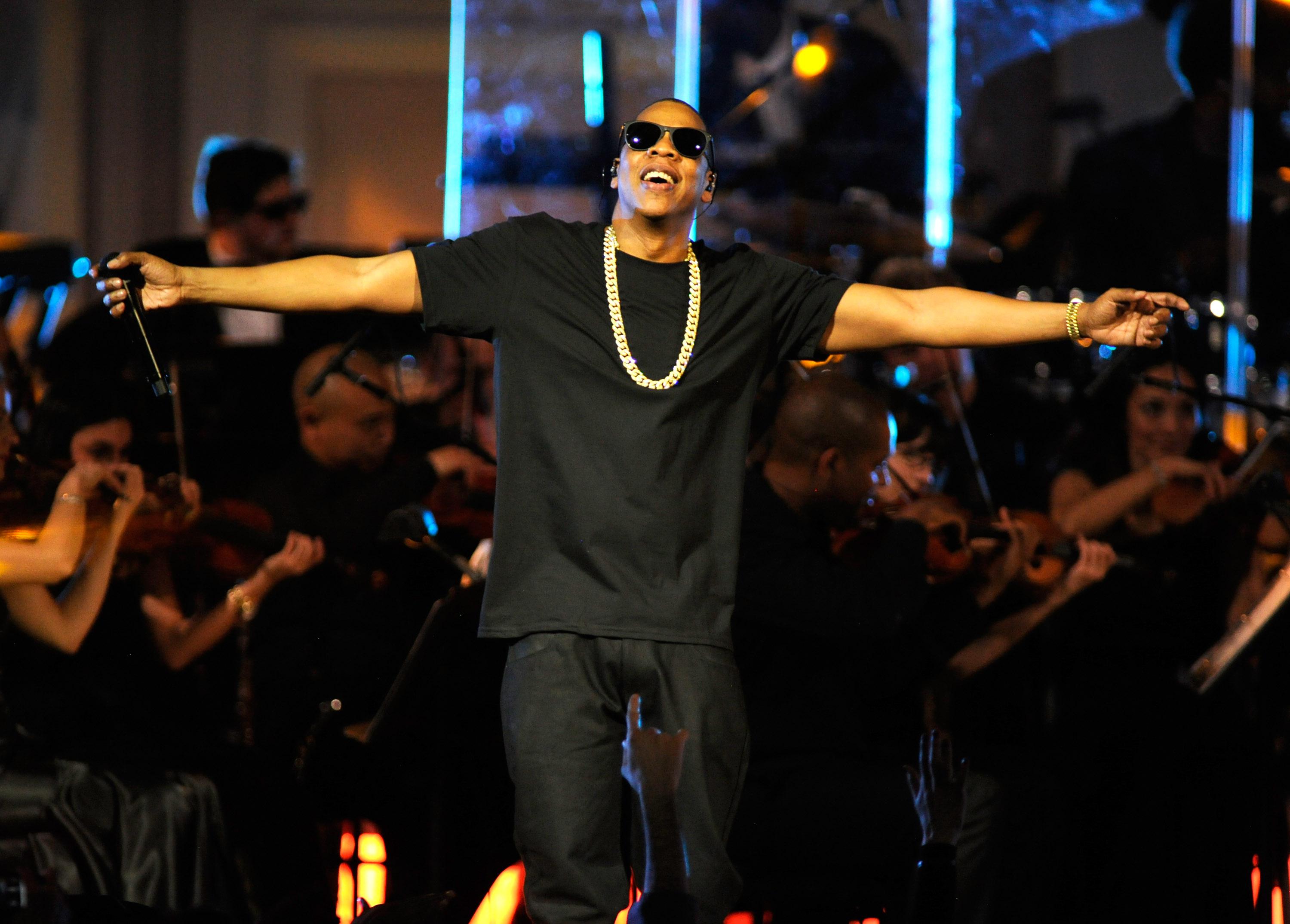 Jay-Z Performs at Carnegie Hall to Benefit the United Way of New York City and the Shawn Carter Foundation - Show - February 6, 2012