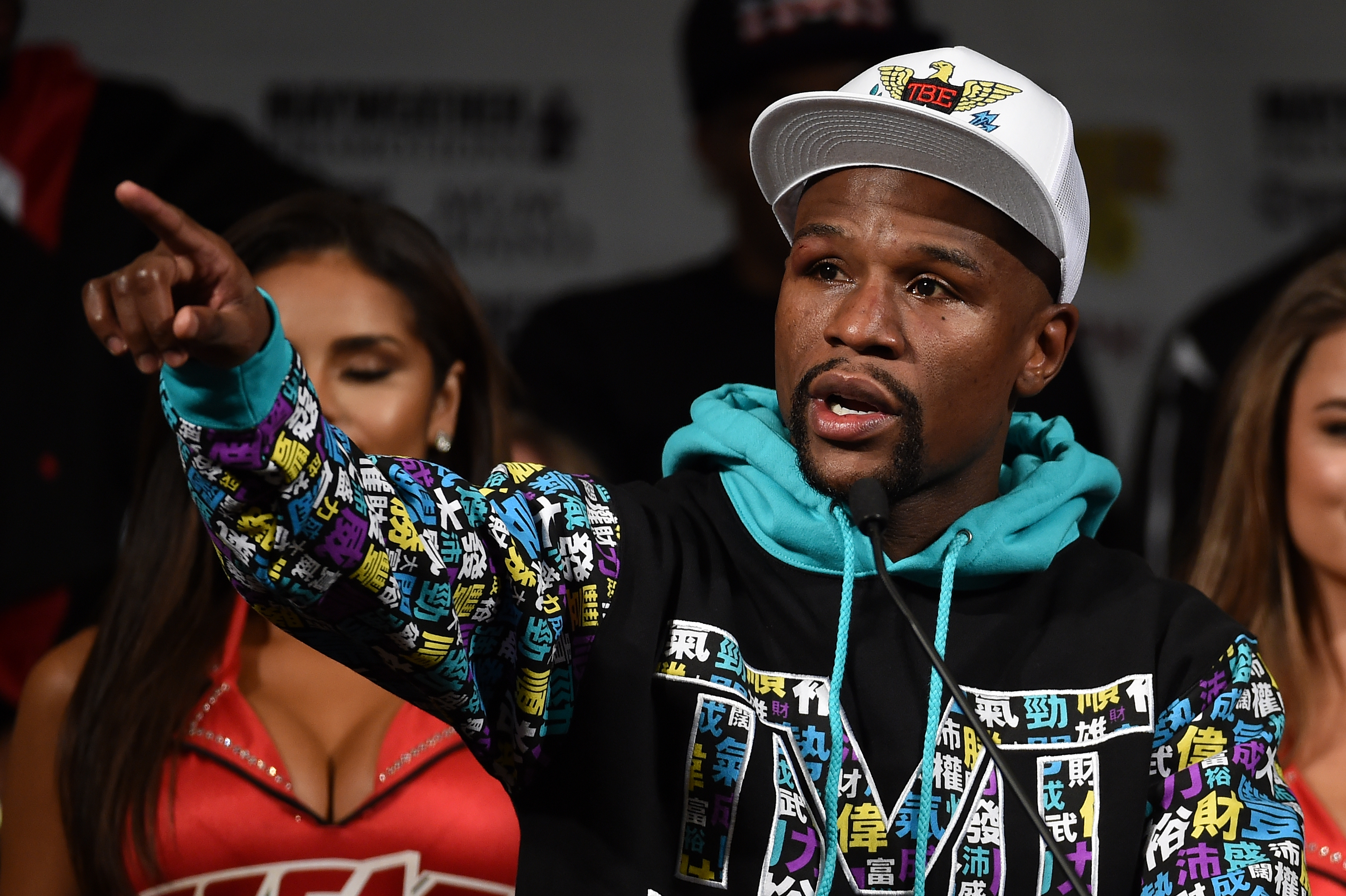 Floyd Mayweather Jr. v Andre Berto - Post-Fight News Conference