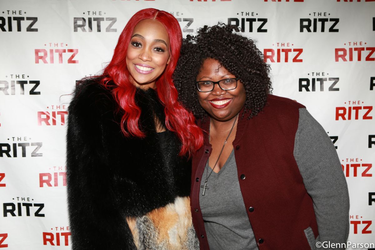 Monica and Mir.I.am from k97.5