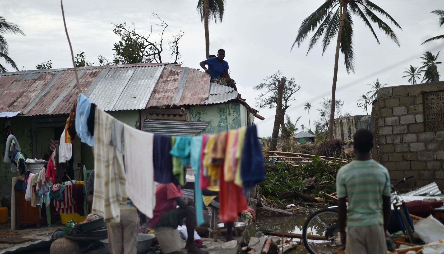 HAITI-WEATHER-HURRICANE-CARIBBEAN-DESTRUCTION