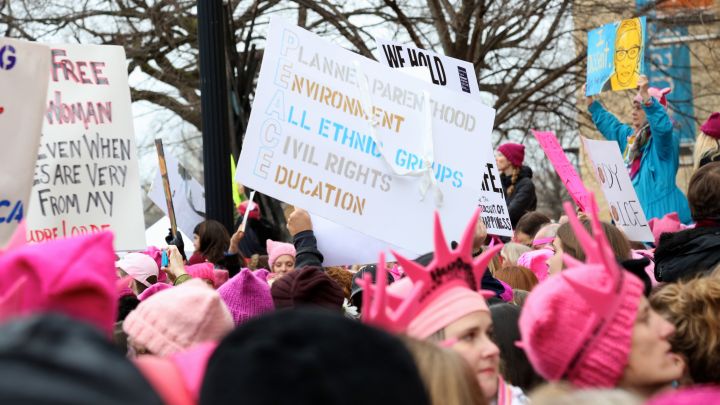 Women’s March on Washington Shots Jan 21