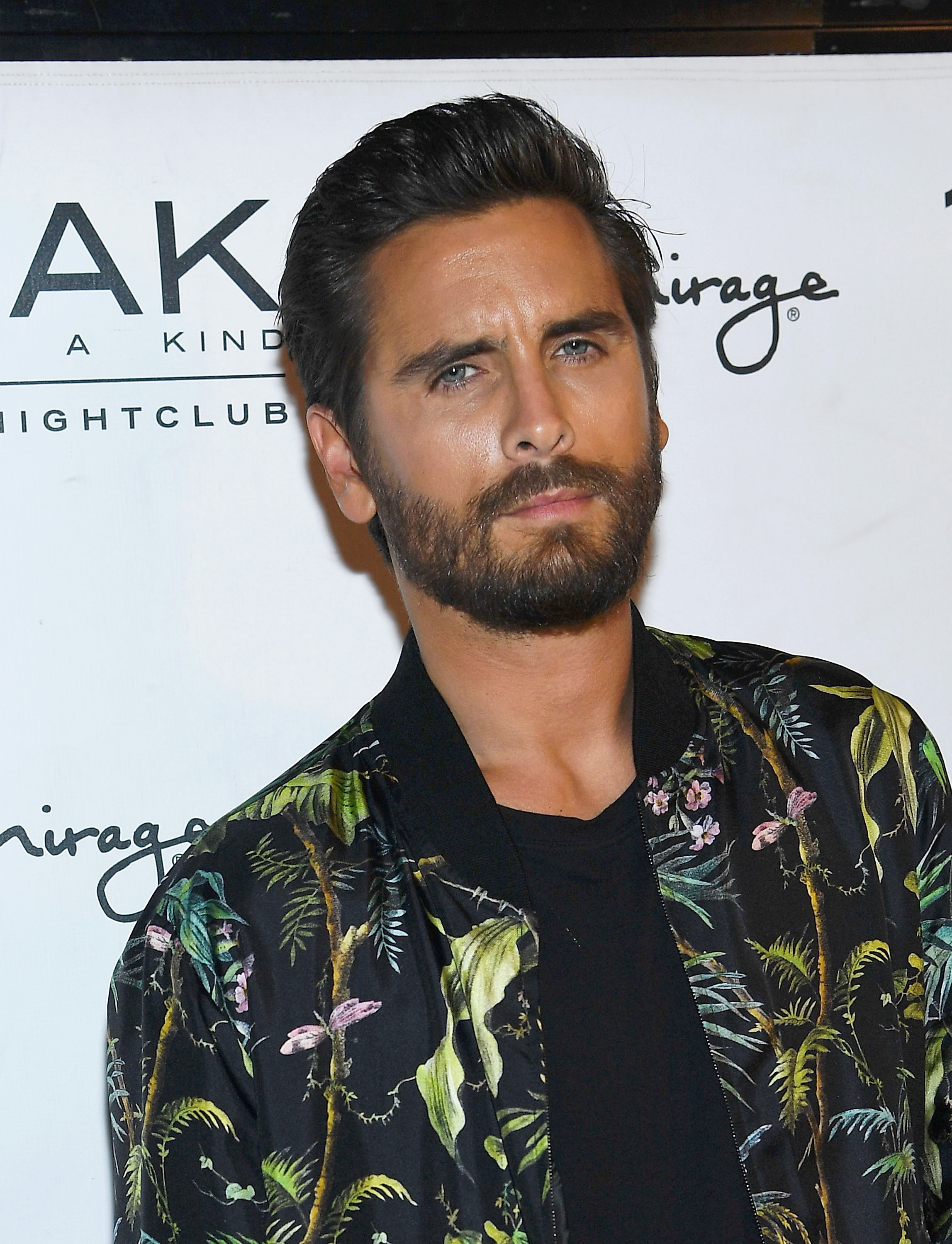 Scott Disick Celebrates 33rd Birthday At 1 OAK Las Vegas At The Mirage Hotel And Casino