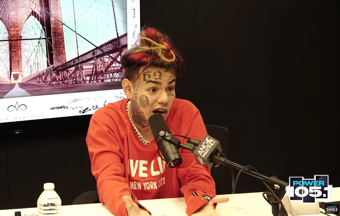 Tekashi69 on Angie Martinez