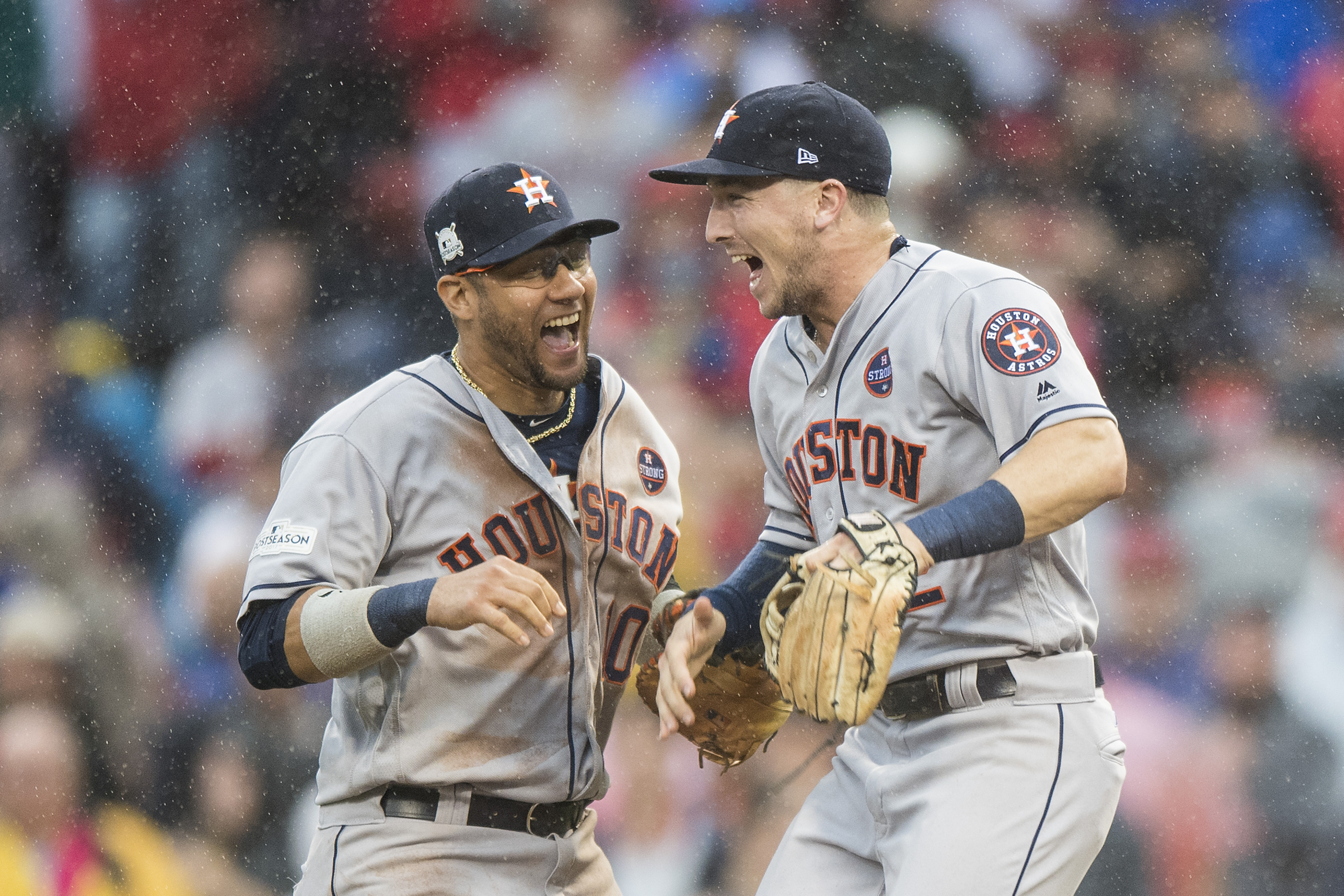 Divisional Round - Houston Astros v Boston Red Sox - Game Four