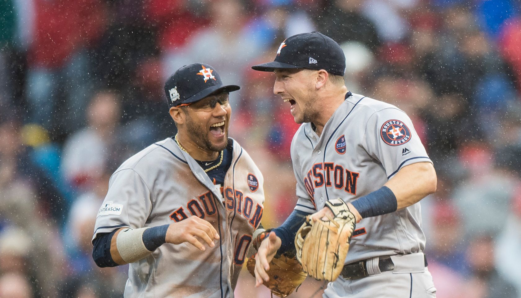 Divisional Round - Houston Astros v Boston Red Sox - Game Four
