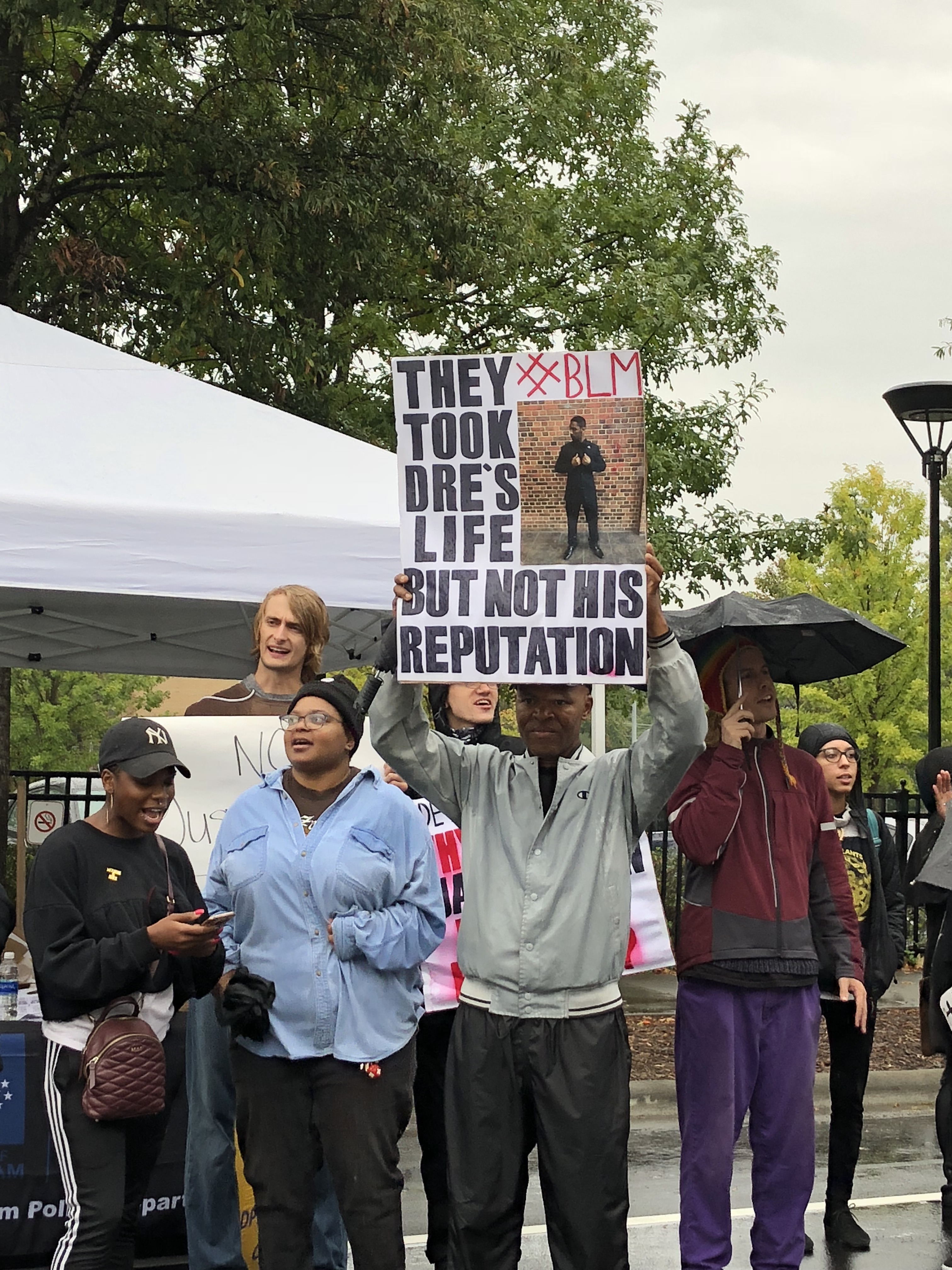 DeAndre Ballard Protest