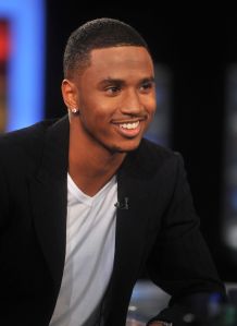 Trey Songz Visits America's Nightly Scoreboard On FOX Business Network