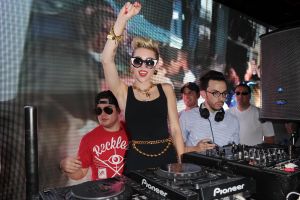 Miley Cyrus Attends Mackapalooza In South Beach