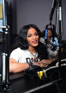 Joseline Hernandez Visits WEDR 99 Jamz Radio Station