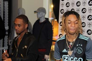 Rae Sremmurd signing session at JD Sports