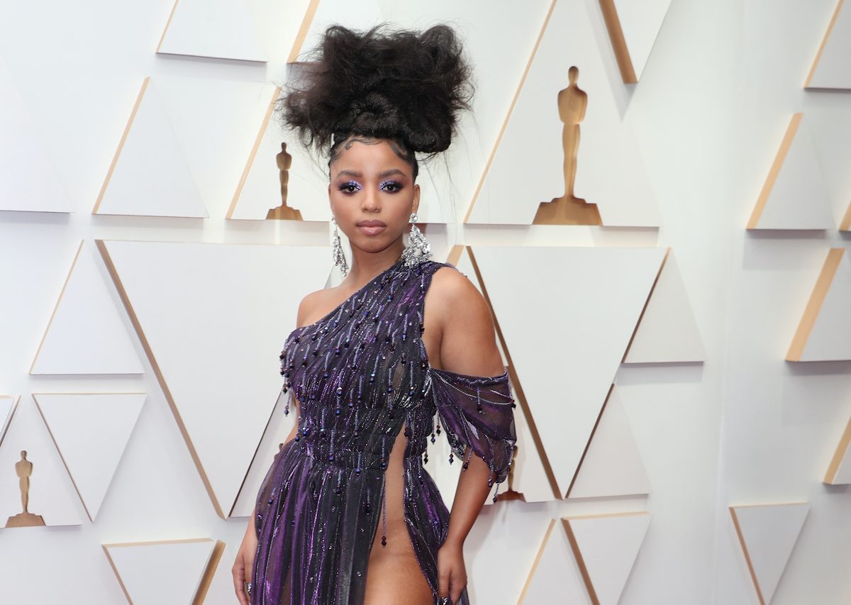 Chloe Bailey at The OSCARS red carpet arrivals
