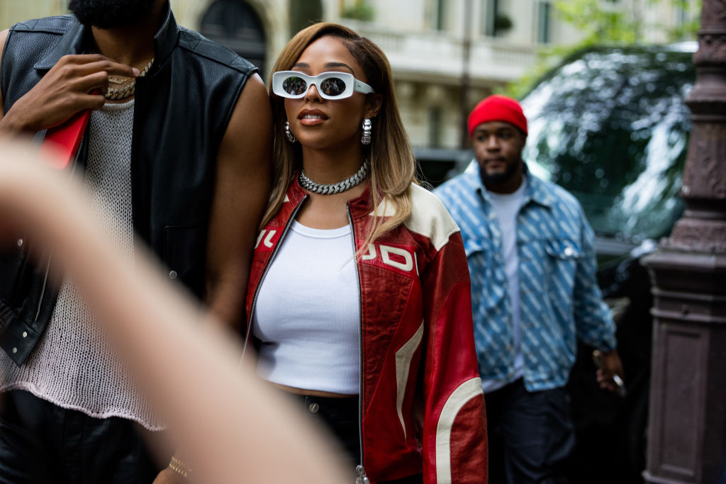 Street Style - Paris Fashion Week - Menswear Spring/Summer 2024 : Day Two