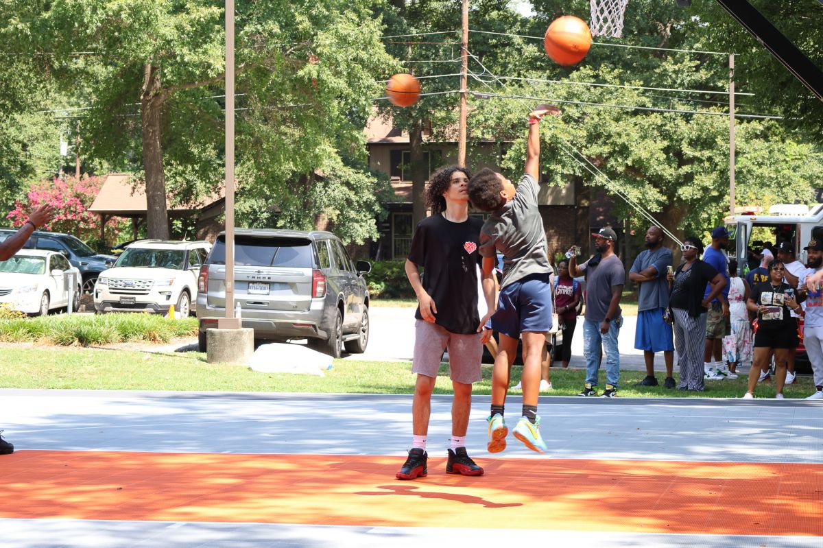 John Wall Family Foundation Court Dedication