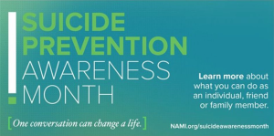 Suicide Prevention Month Graphics