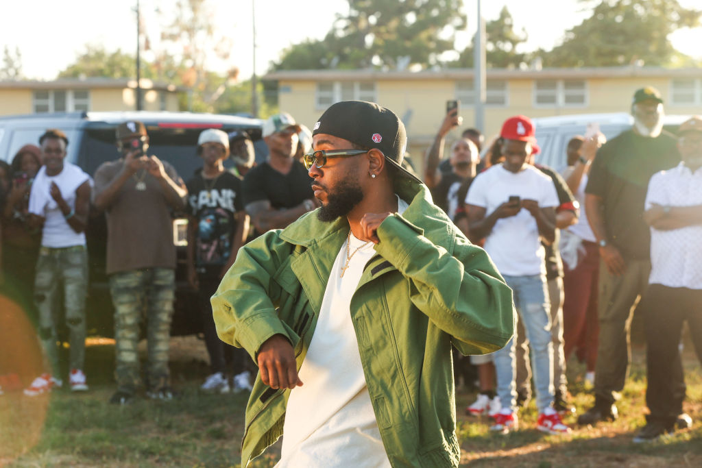 Kendrick Lamar music video shoot for "Not Like Us"