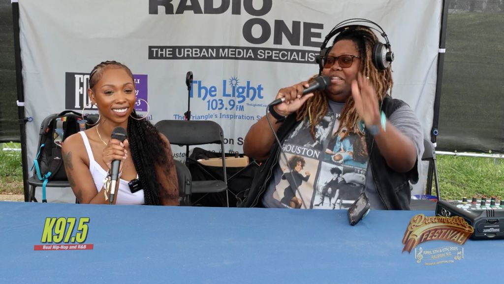 Singer Akia at Dreamville