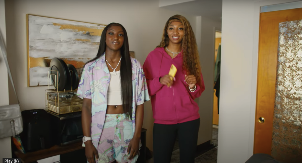 Angel Reese Flau'Jae Johnson dream dorm room Amazon NIL deals
