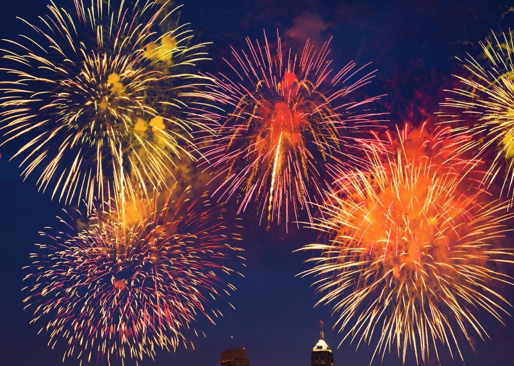 downtown indy 4th fest fireworks to be at downtown indianapolis