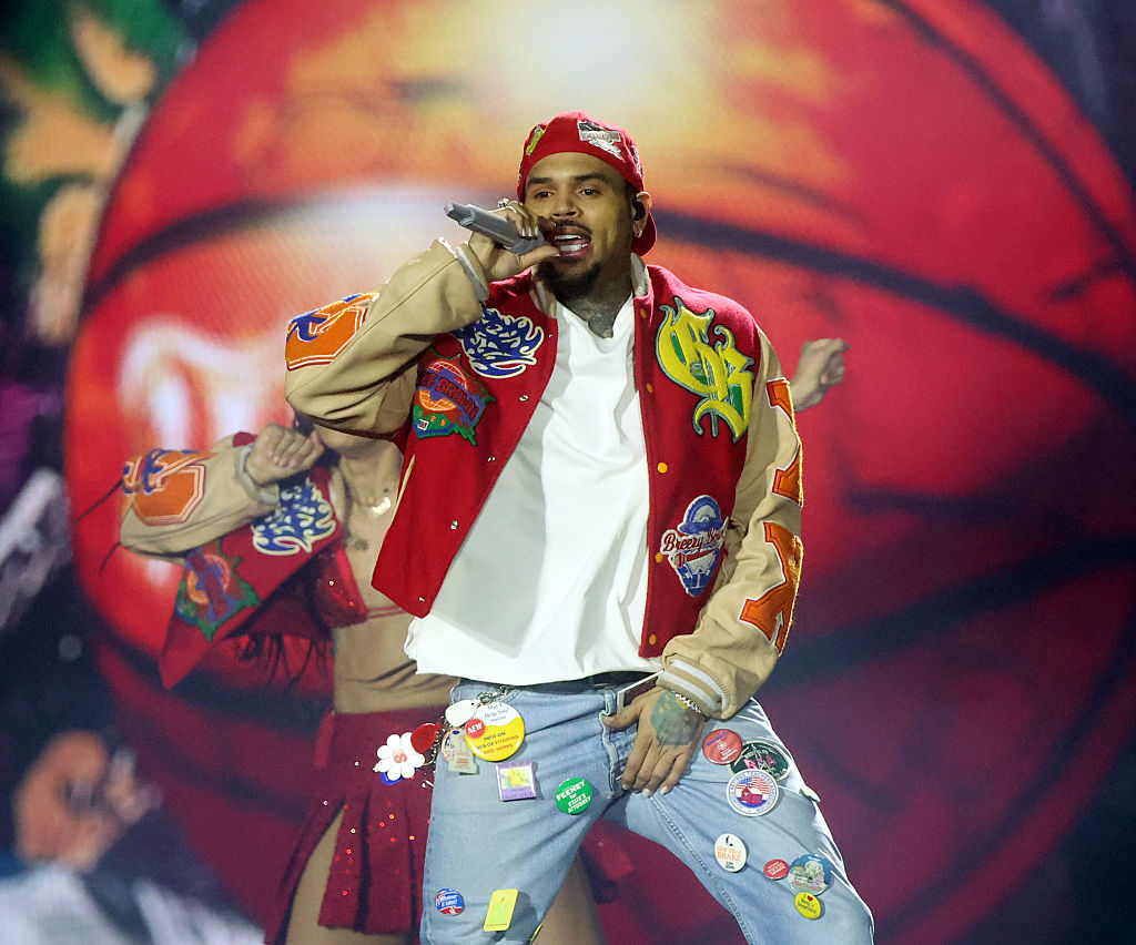 Chris Brown Performs At Chase Field
